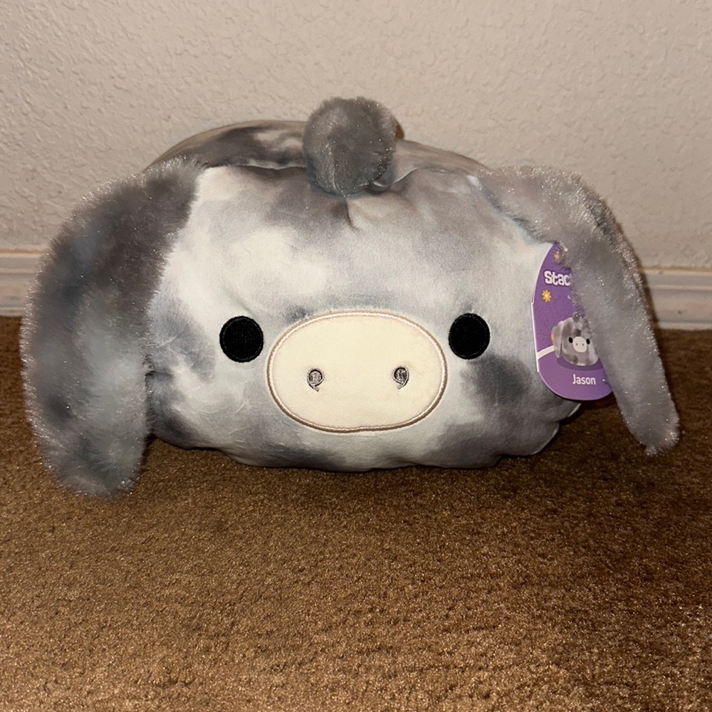 Comfort pillow NWT Jason the Donkey Stackables Squishmallow